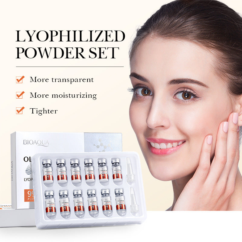 BIOAOUA Peptide Freeze-Dried Powder Set for Hydration