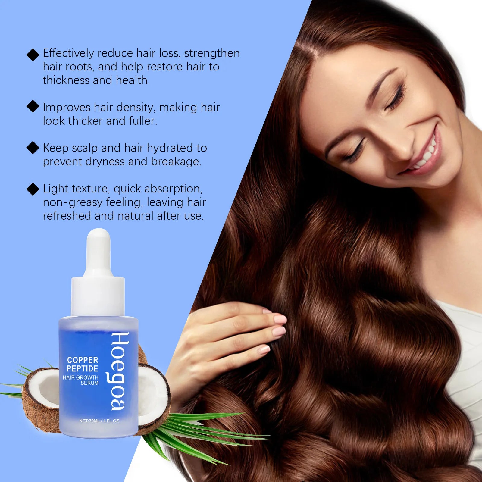 Copper Peptide Hair Growth Serum
